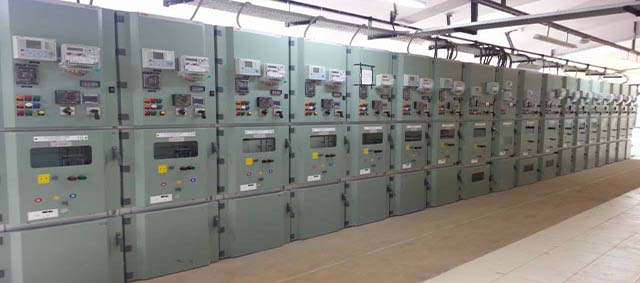 NESCO Substation - Panel Erection