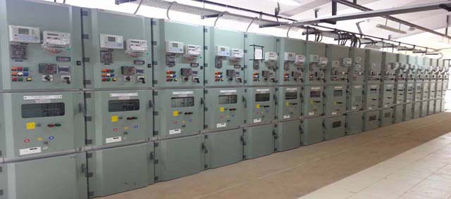 NESCO Substation - Panel Erection